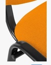 Stapelstuhl Ken Stoff Orange