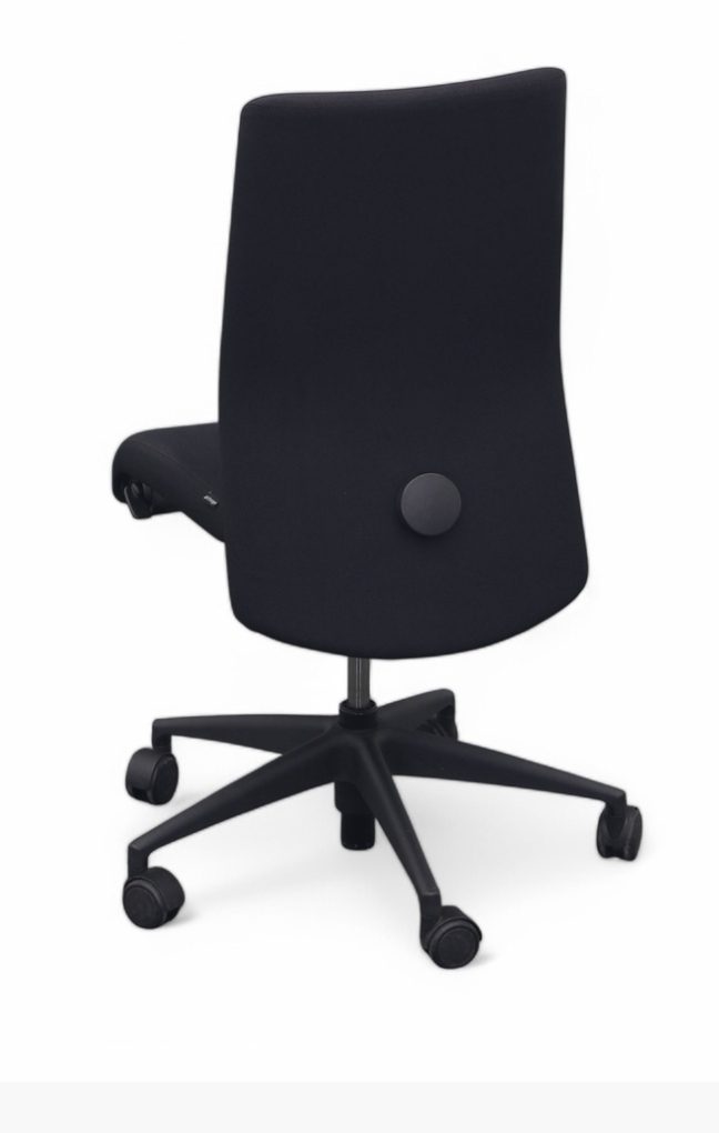 Bürostuhl  Girsberger Presto ohne Armlehnen, Stoff schwarz