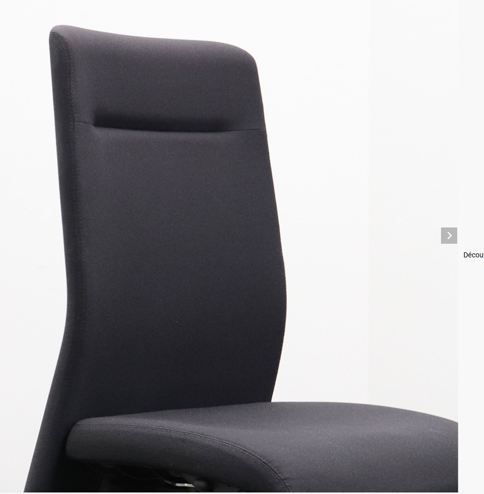 Bürostuhl  Girsberger Presto ohne Armlehnen, Stoff schwarz