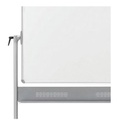 Kombiniertes, drehbares Nobo-Board, mobil, magnetisch / mit Filzoberfläche140x80cm