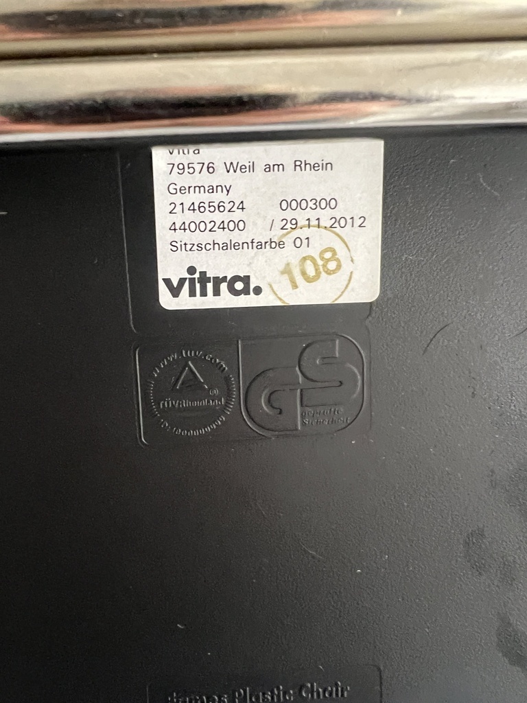 Eames Plastic Side Chair RE DSX | Vitra | von Charles & Ray Eames, 1950 - Original