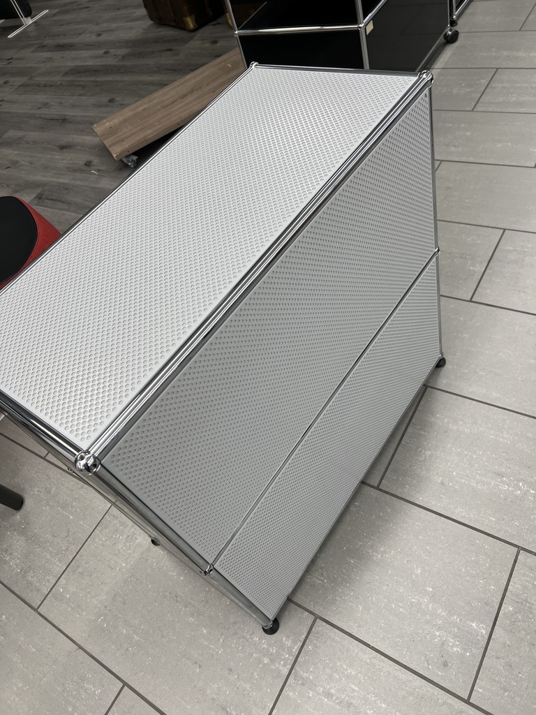 USM Möbel weiss-braun 75x37x75cm