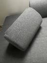 Sofa/Bettsofa 120x200cm Stoff Grau NEU