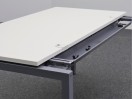 Arbeits-Bürotisch Zemp 160x80cm hellgrau