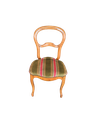 Antiker Stuhl grün