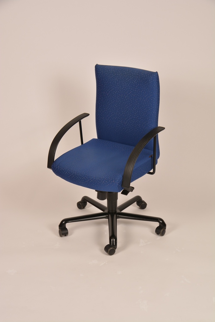 Sitag Lino Büroststuhl m. Arml, in Stoff blau