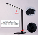 LED Schreibtisch Lampe schwarz