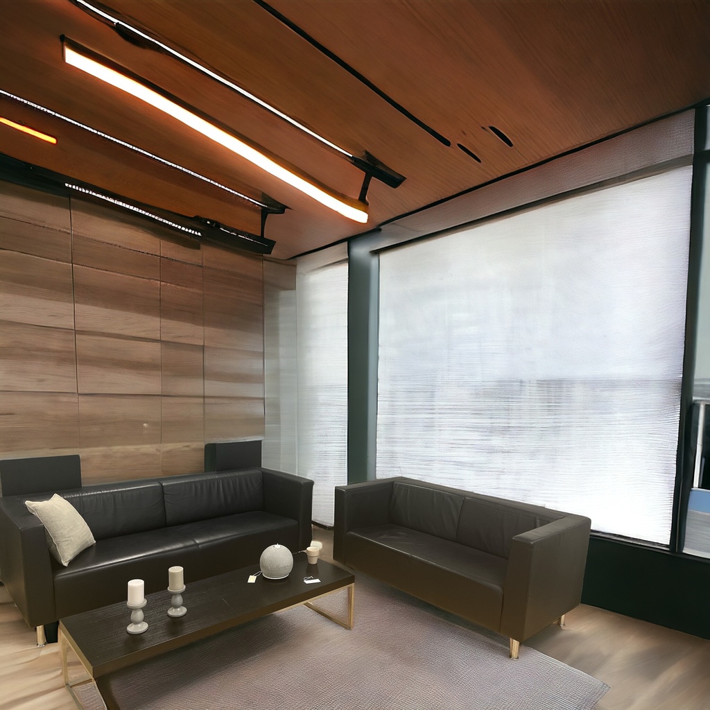 Dietiker Sofa 2 Platz Cubus in Leder schwarz 203x79x72cm