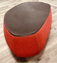 Moroso Fjordby Patricia Urquiola, 2002  Hocker schwarz-rot 105x65x38x35cm