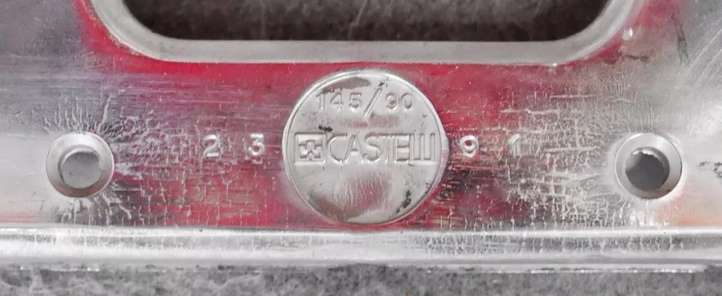 Castelli Stapelstühle  Vintage in Stoff rot
