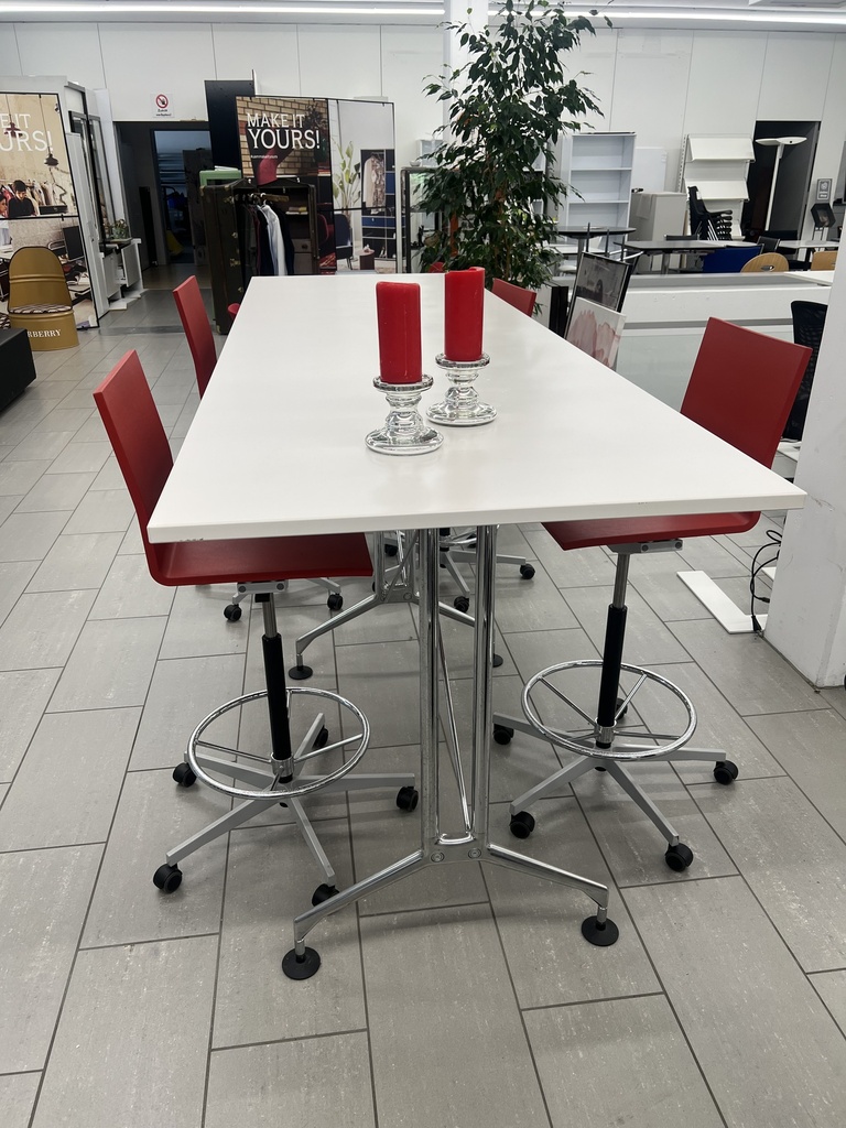 Vitra Hochstuhl Maarten in Rot