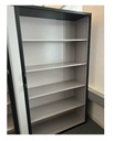 LisLista Office LO Rollladenschrank  160x42x190cmGrau