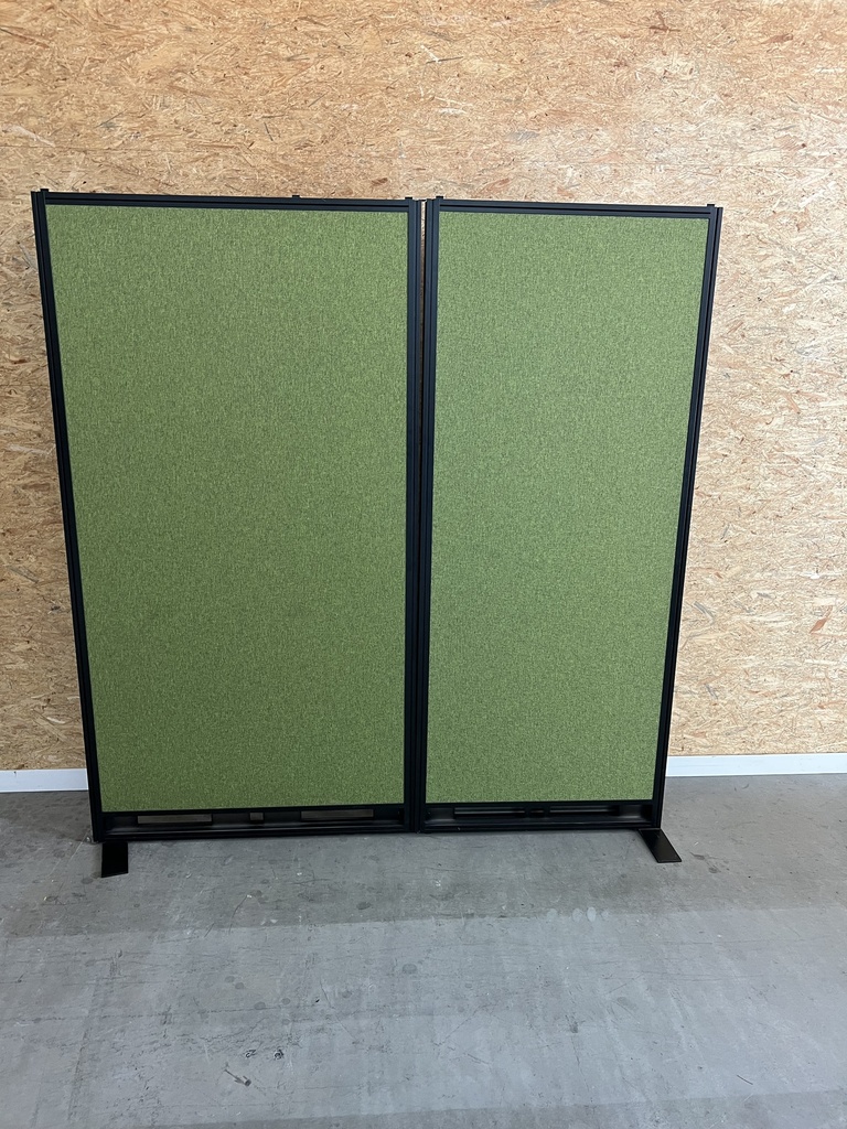 Sara Akustikwände grün 2x80x190x6cm/3x100x190cm