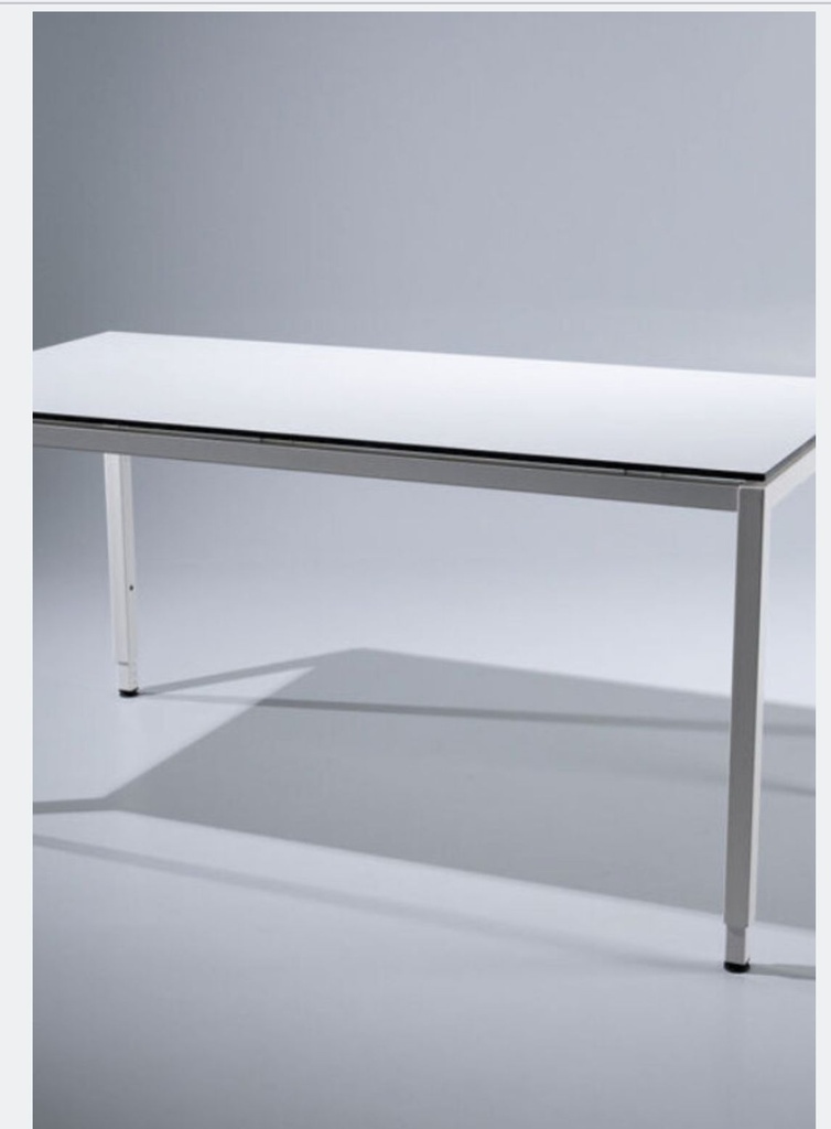 Vierfusstisch Lista Office LO Motion160x80x72cm, weiss