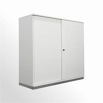 BENE SCHIEBETÜRSCHRANK weiss 160x42x112cm