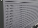 Trennwand/Sichtschutz/Akustikwand 120cm hellgrau