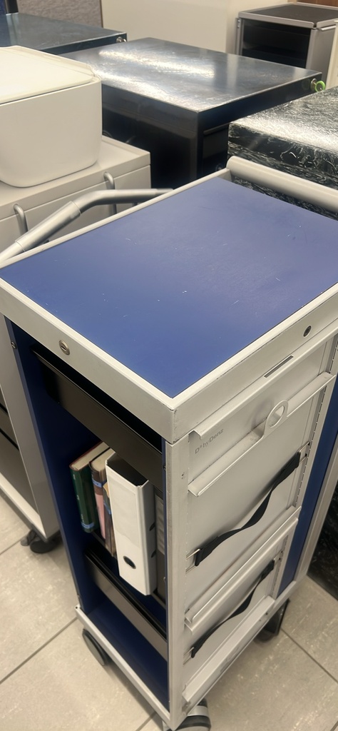 Denz D3  Caddy Blau-Grau, gebraucht einige Kratzer