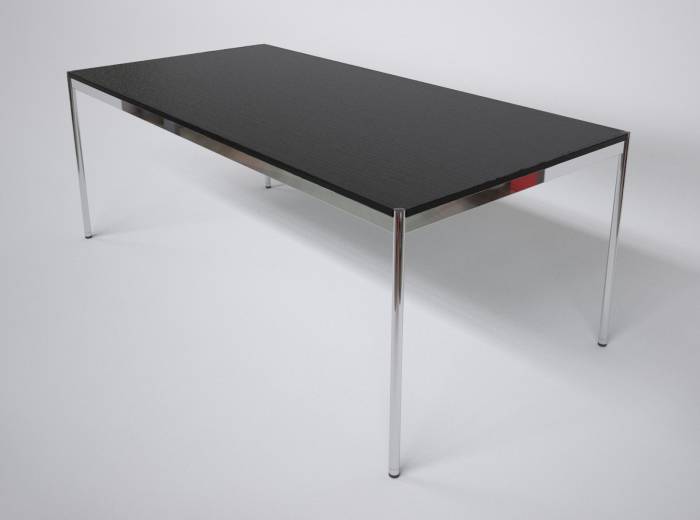 USM Bürotisch Eiche schwarz 150x75x74cm