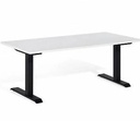 El. Höheverstellbarer Tisch Veyhl Liftec schwarz Blatt weiss 160x80cm gebraucht
