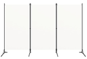 Paravent Trennwand 2.tlg 175x80x180cm weiss