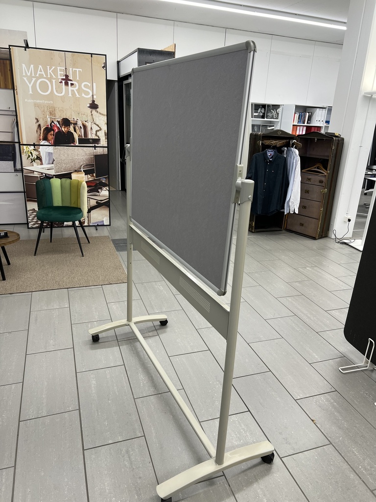 Whiteboard NOBO  kobinierbar , mobil, magnetisch / mit Filzoberfläche140x80cm