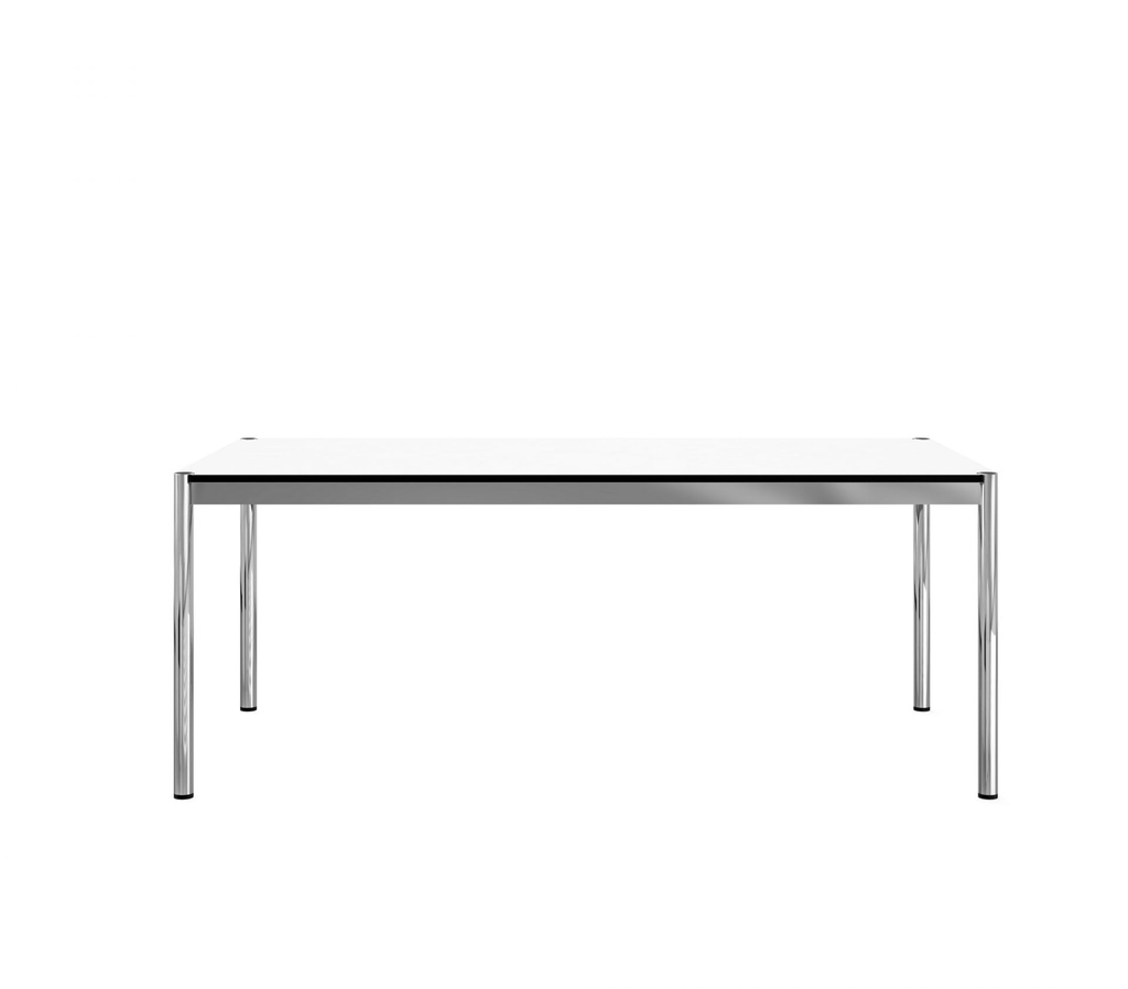 USM Haller Tisch in weiss, 200x100x74cm