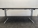 Brunner Klapptisch 160x80x74cm ,Eiche schwarz