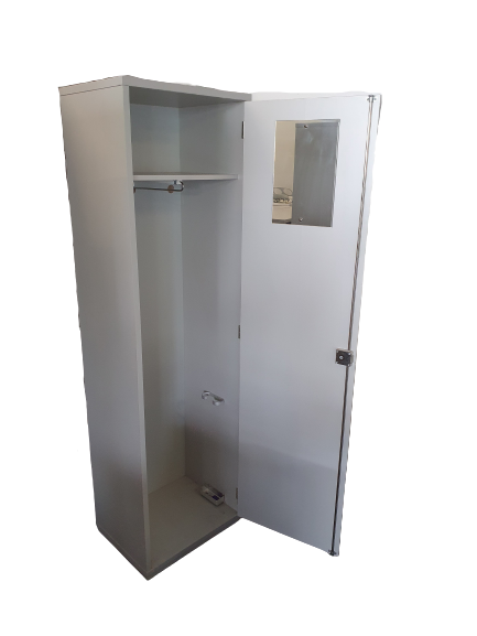 Garderobenschrank 1-Türig/ Holz 56x42x190cm