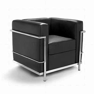 Le Corbusier von Cassina in Leder Schwarz Gravur                                                                                                                                                                                                                                                                                                                                                                                                                                                                                                                                                                                                                                                                                                                                                                                                                                                                                                                                                                                                                                                                                                                                                                                                                                                                                                                                                     Le Corbusier Fauteuil  von Cassina Leder schwarz