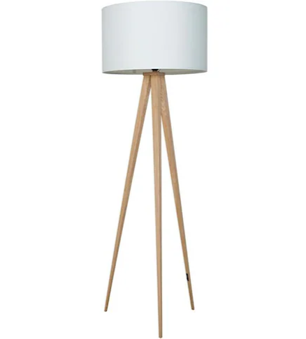 Zuiver Stehlampe,Tripod helles Holz  151x50cm