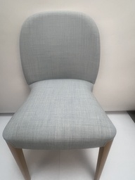 Very Wood Stuhl in Stoff blau NEU