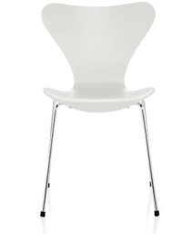 Fritz Hansen - Serie 7 Stuhl 3107 weiss