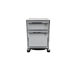 USM Korpus-Rollcontainer in lichtgrau Schubl. Hängeregister