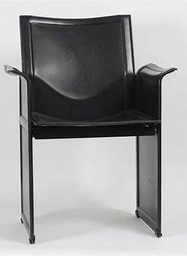 Vintage Matteo Grassi Korium-Ess-/Konferenzstühlen von Tito Agnoli