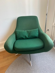 Softline Noomi Lounge Sessel Stoff / Grün