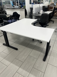 Elektrisch höhenverstellbarer Schreibtisch  Haworth 200x80x200cm