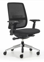 Drehstuhl Haworth® Comforto Schwarz m. Armt./Netz