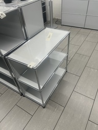 USM Haller Regal Lichtgrau 75x35x75cm, offen