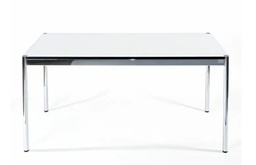 USM Haller Tisch in weiss, 200x75x74cm