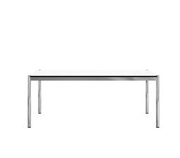 USM Haller Tisch in weiss, 200x100x74cm