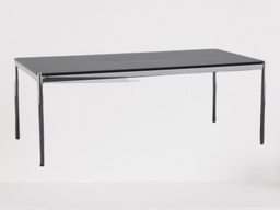 USM Haller Tisch in Eiche furniert schwarz 200x100x74cm74cm