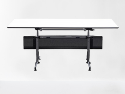 USM Kitos Tisch 100x190x75cm, weiss