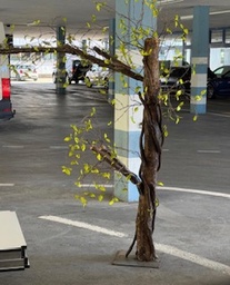 Kunstbaum mit Sockel 190x140cm Occasion