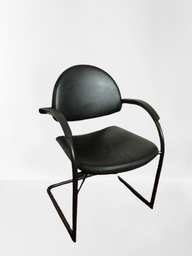 Vitra- Linie ONDA   by Mario Bellini, Leder schwarz